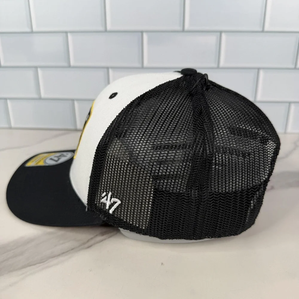 Missouri Tigers Hat Cap Snap Back Youth Black White NCAA Trucker Mesh 47 Kids